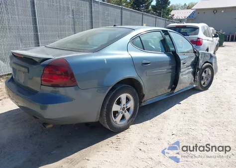 2006 Pontiac Grand Prix из США, поврежденный, VIN 2G2WP552061225680